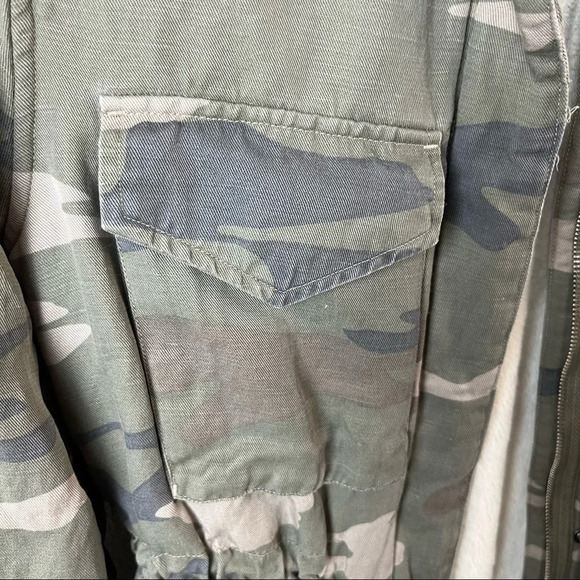 Rails Whitaker Jacket Faux Fur Lining Sage Camo Contemporary Women’s Casual XS - Picture 5 of 14